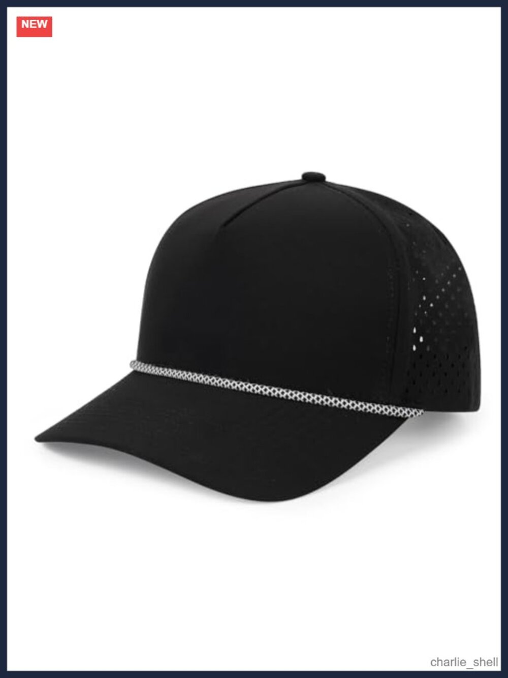 Quick Dry 5-Panel Snapback Baseball Trucker Hat Golf Cap Adjustable